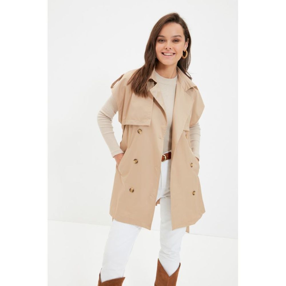NWT Trendyol Women Regular fit Cache-coeur Woven